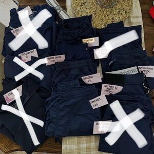 Women’s Scrub Bottoms (6) Navy Blue